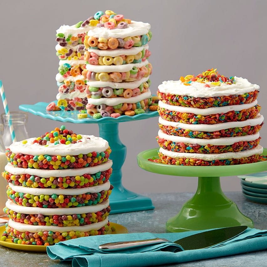 pastel de cereal
